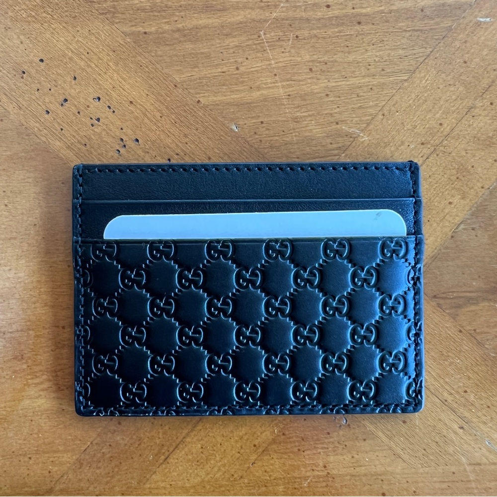 Gucci Microguccisima Card Case